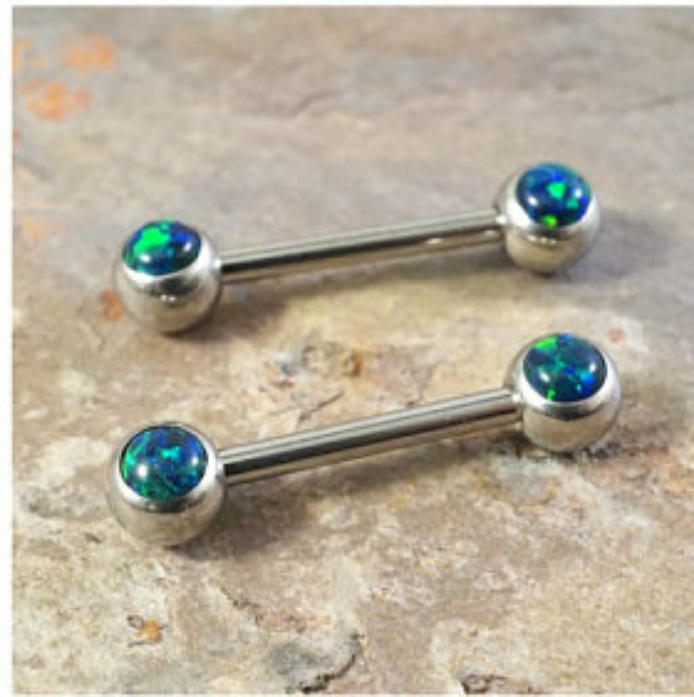 14g Titanium Nipple or Eyebrow Bar